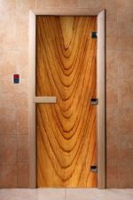 Стеклянная дверь для сауны Doorwood А050
