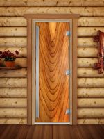 Стеклянная дверь для сауны Doorwood А050