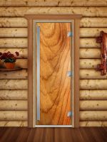 Стеклянная дверь для сауны Doorwood А051