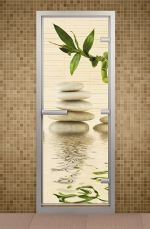 Стеклянная дверь для хаммама Aldo Релакс 1900х700