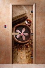 Стеклянная дверь для сауны Doorwood А009