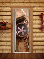 Стеклянная дверь для сауны Doorwood А009