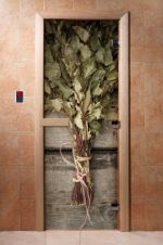 Стеклянная дверь для сауны Doorwood А011