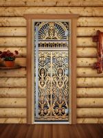 Стеклянная дверь для сауны Doorwood А029