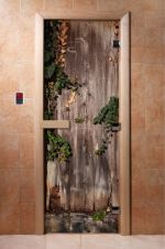 Стеклянная дверь для сауны Doorwood А030