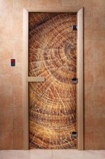 Стеклянная дверь для сауны Doorwood А049