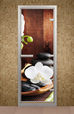 Стеклянная дверь для хаммама Aldo Спа 1900х700